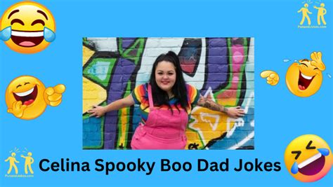 I promise you a lifetime of weirdness. . Celina spooky boo dad jokes